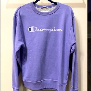Used Purple Champion Sweatshirt (M)